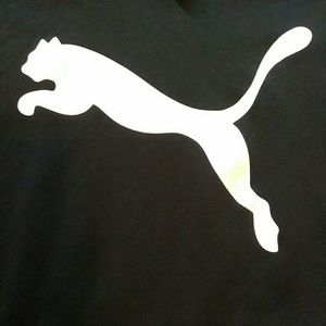 Men's Authentic Black Puma Hoodie